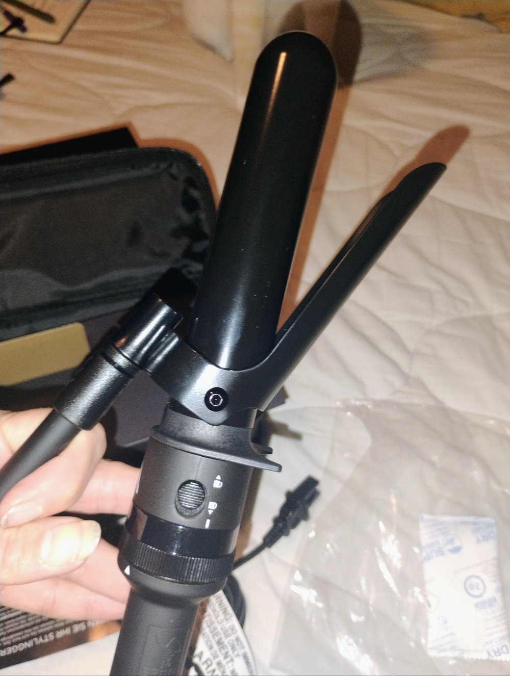 ANHxSULTRA 1.25" MARCEL BLACK Curling Iron